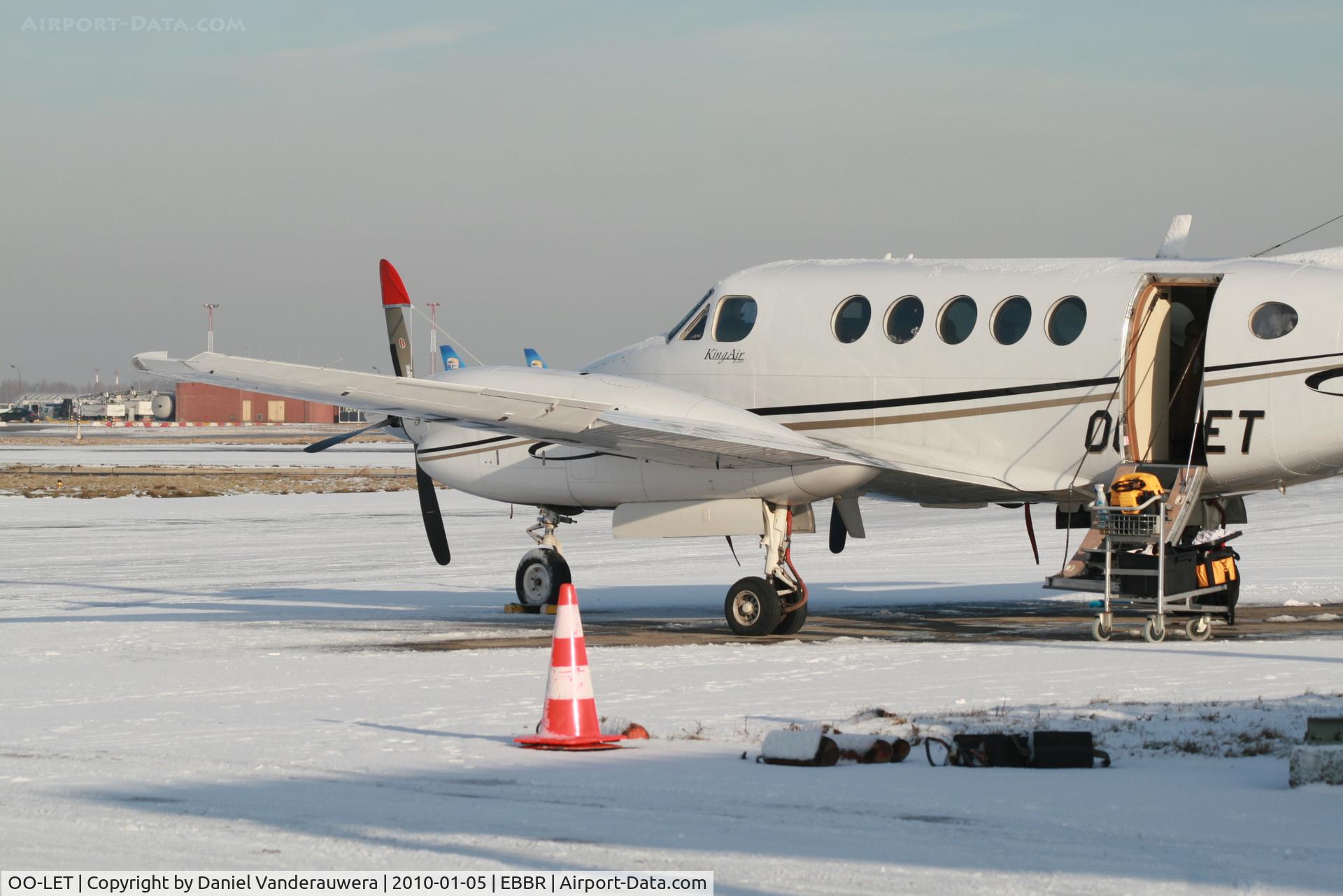 OO-LET, 1994 Beech B200 Super King Air King Air C/N BB-1473, Before the departure