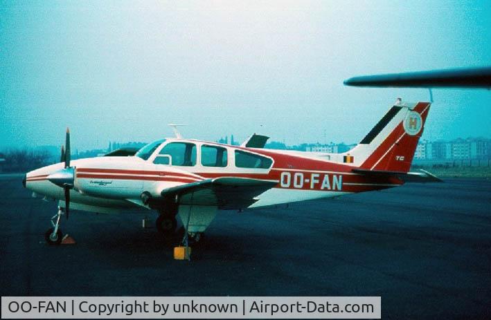 OO-FAN, Beech 56TC Baron C/N TG-10, Belgium