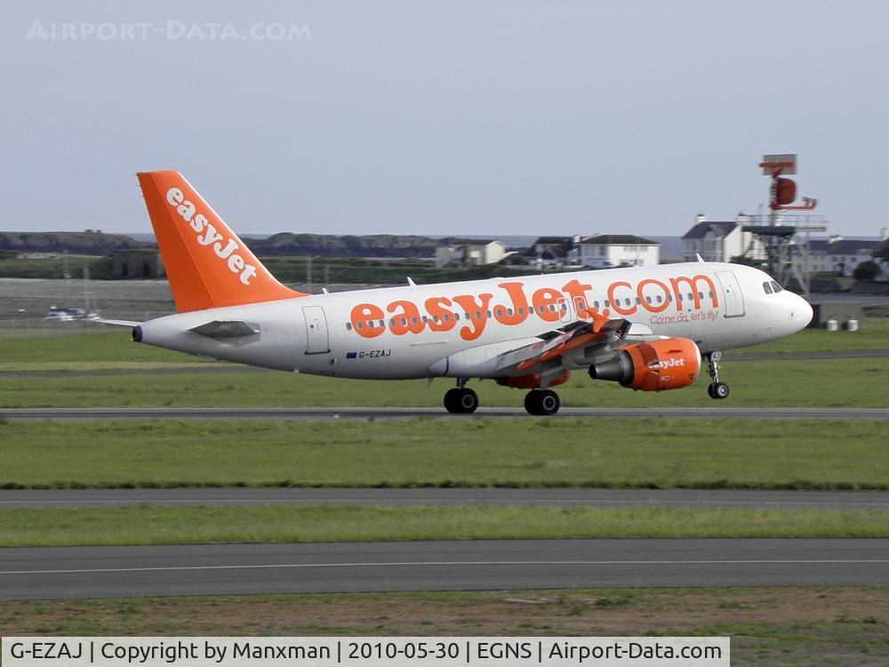 G-EZAJ, 2006 Airbus A319-111 C/N 2742, Easyjet EZY635 from LPL