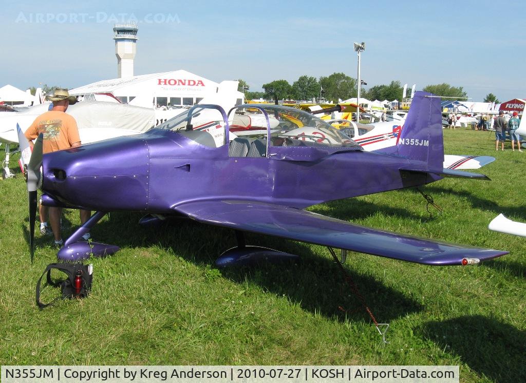 N355JM, Bushby Mustang II C/N M-II-2074, EAA AirVenture 2010
