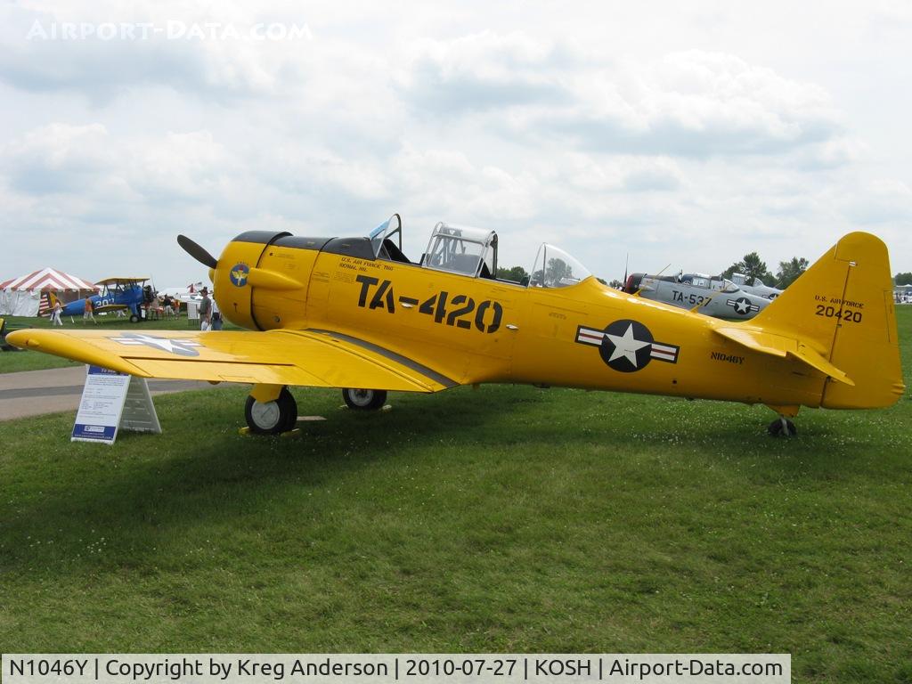 N1046Y, 1952 Canadian Car & Foundry T-6 Harvard Mk.4 C/N CCF4-211, EAA AirVenture 2010