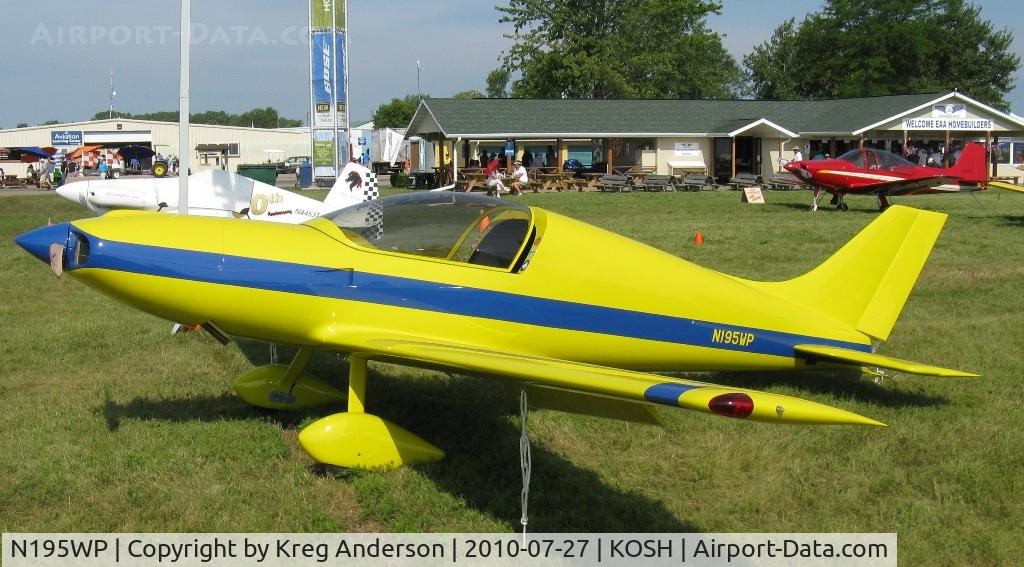 N195WP, 1995 Aero Designs Pulsar 582 C/N 273, EAA AirVenture 2010