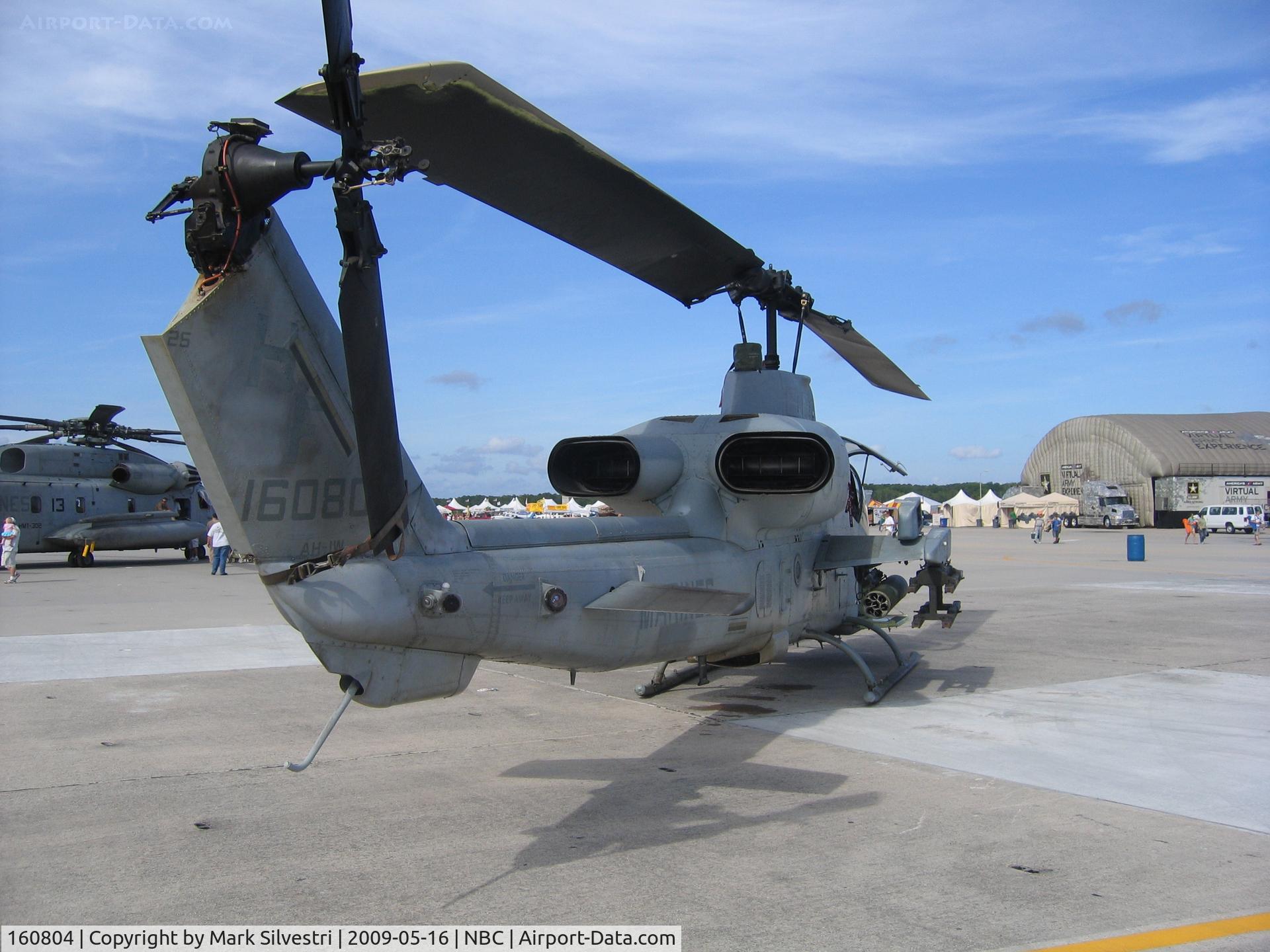160804, Bell AH-1W Super Cobra C/N 29145, Static at Marine Corps Air Station Beaufort