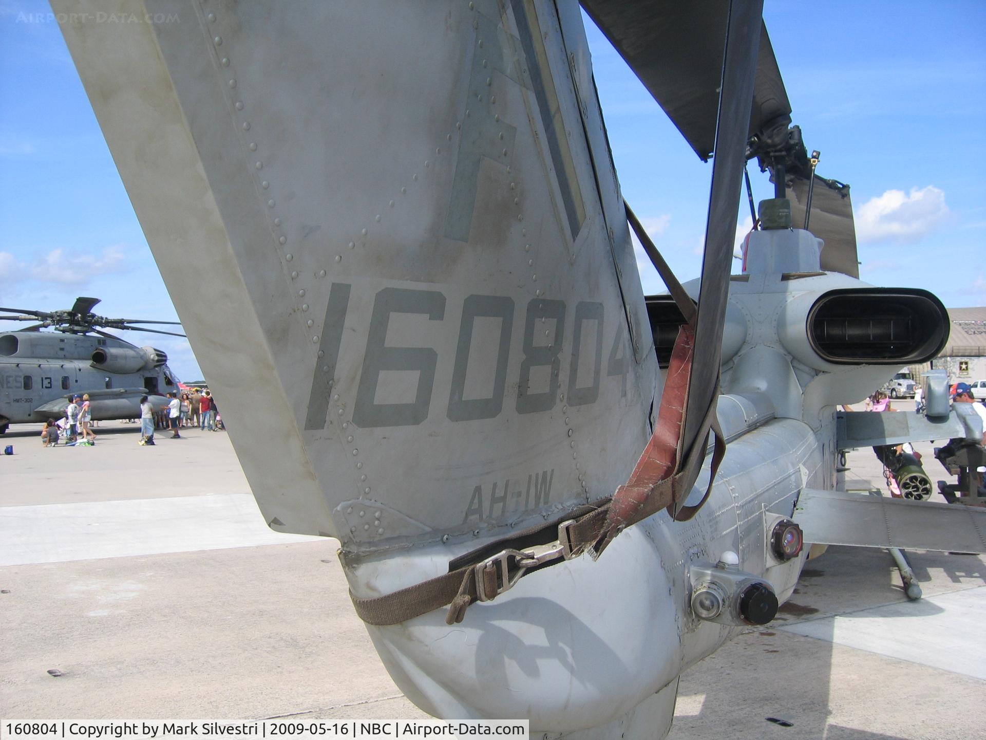 160804, Bell AH-1W Super Cobra C/N 29145, Static at Marine Corps Air Station Beaufort