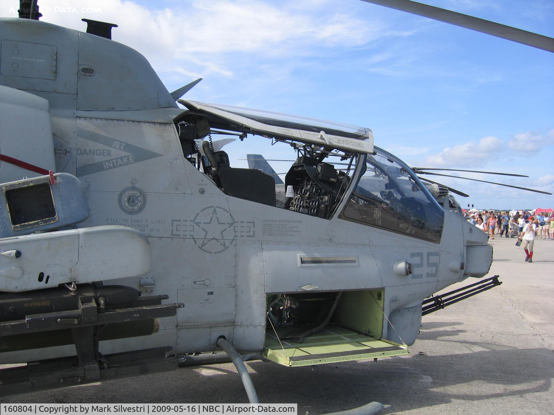 160804, Bell AH-1W Super Cobra C/N 29145, Static at Marine Corps Air Station Beaufort