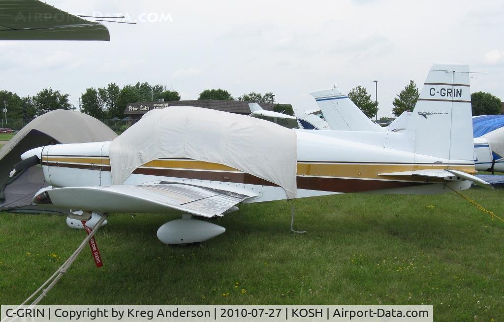 C-GRIN, 1974 American Aviation AA-5 Traveler C/N AA5-0536, EAA AirVenture 2010