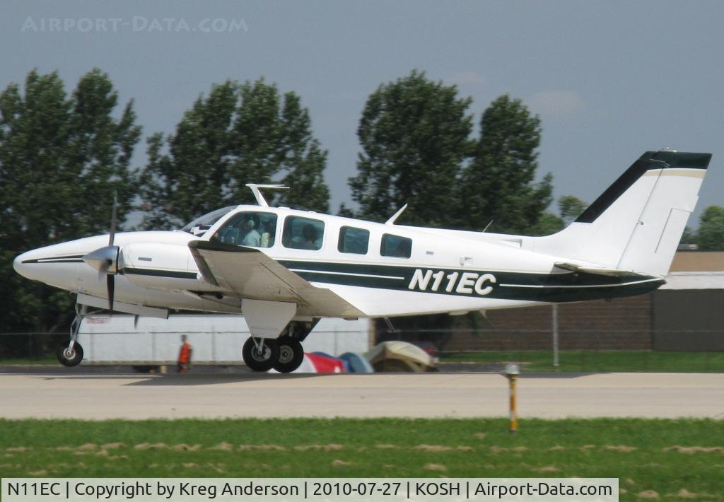 N11EC, 1970 Beech 58 Baron C/N TH-128, EAA AirVenture 2010
