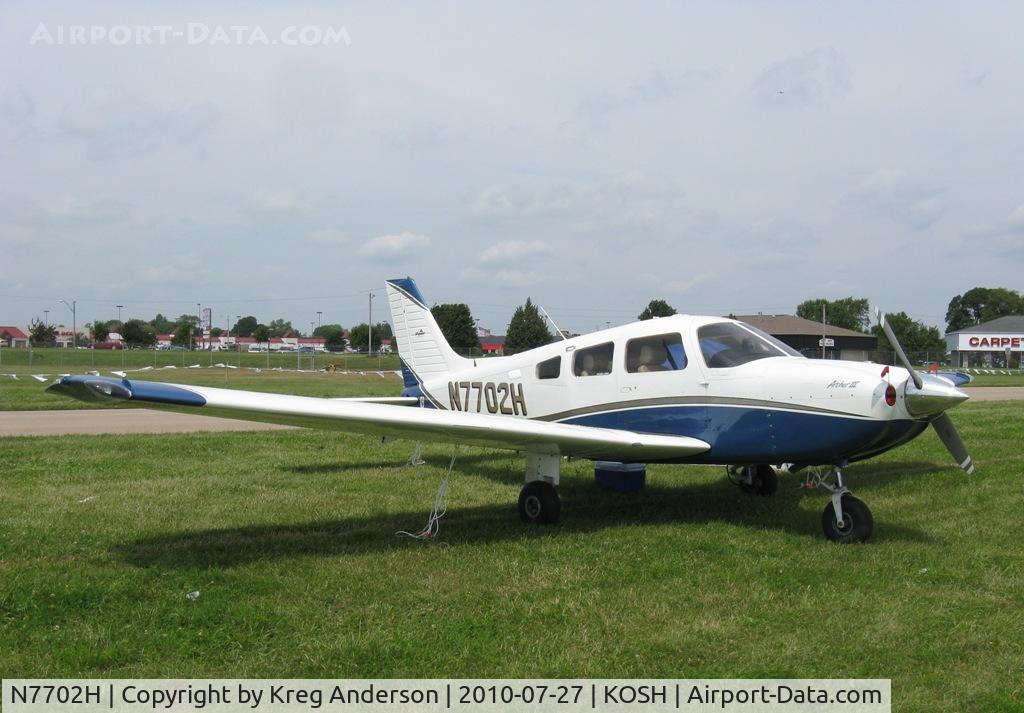 N7702H, 2003 Piper PA-28-181 C/N 2843568, EAA AirVenture 2010