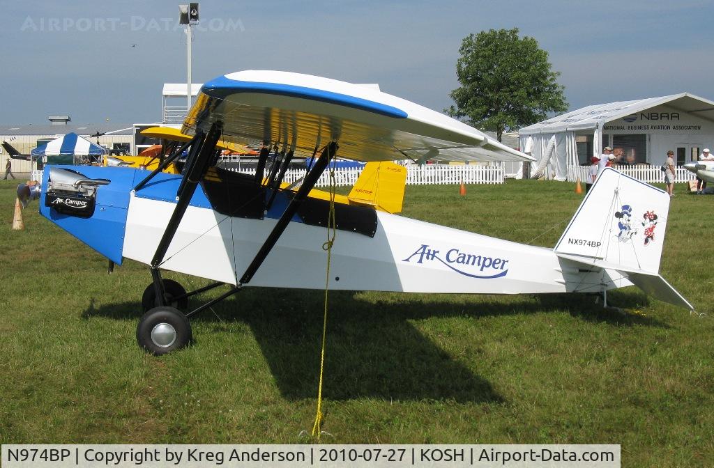 N974BP, Pietenpol Air Camper C/N BP004, EAA AirVenture 2010
