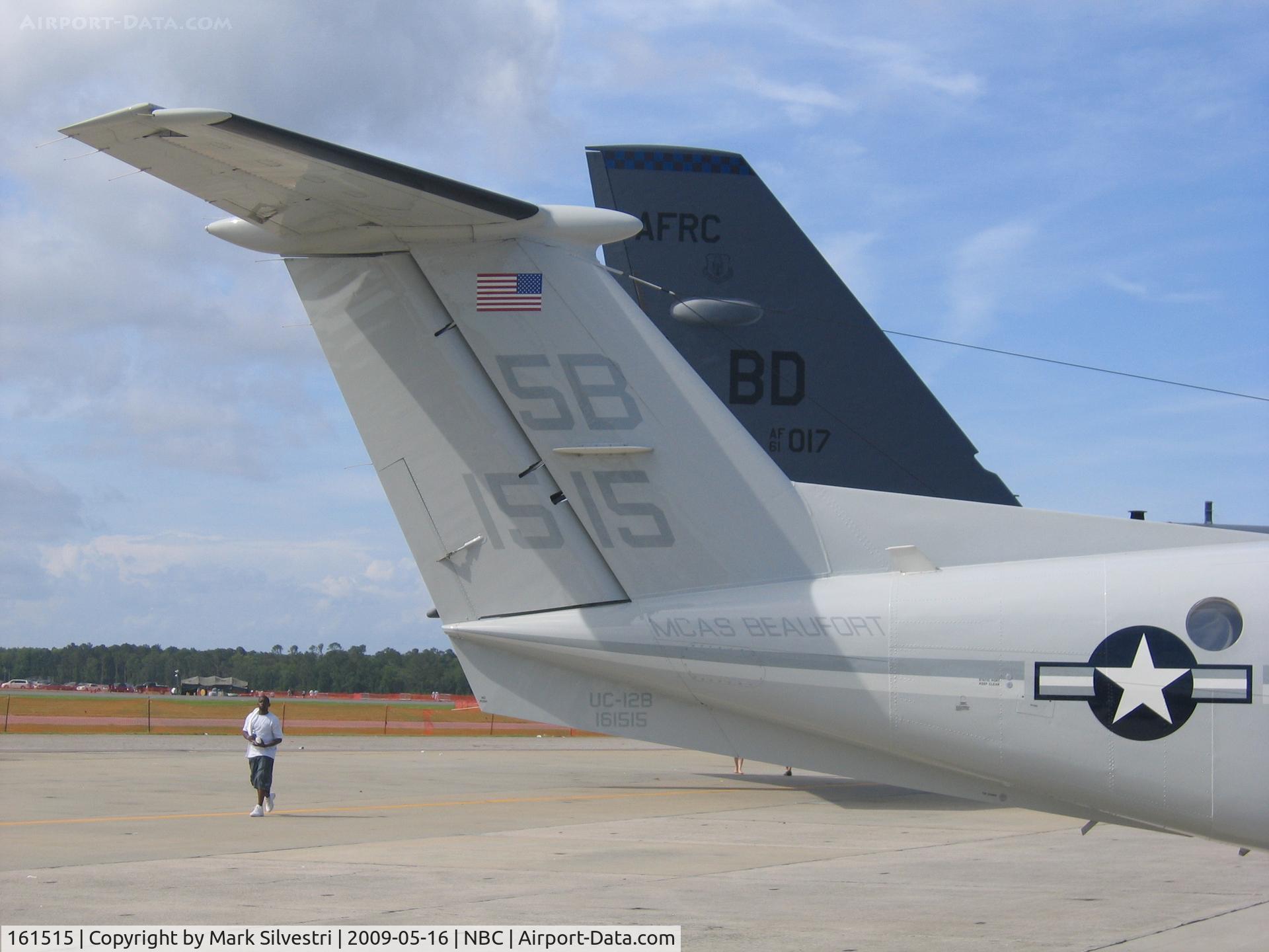 161515, Beech UC-12B Huron C/N BJ-63, Static at Marine Corps Air Station Beaufort