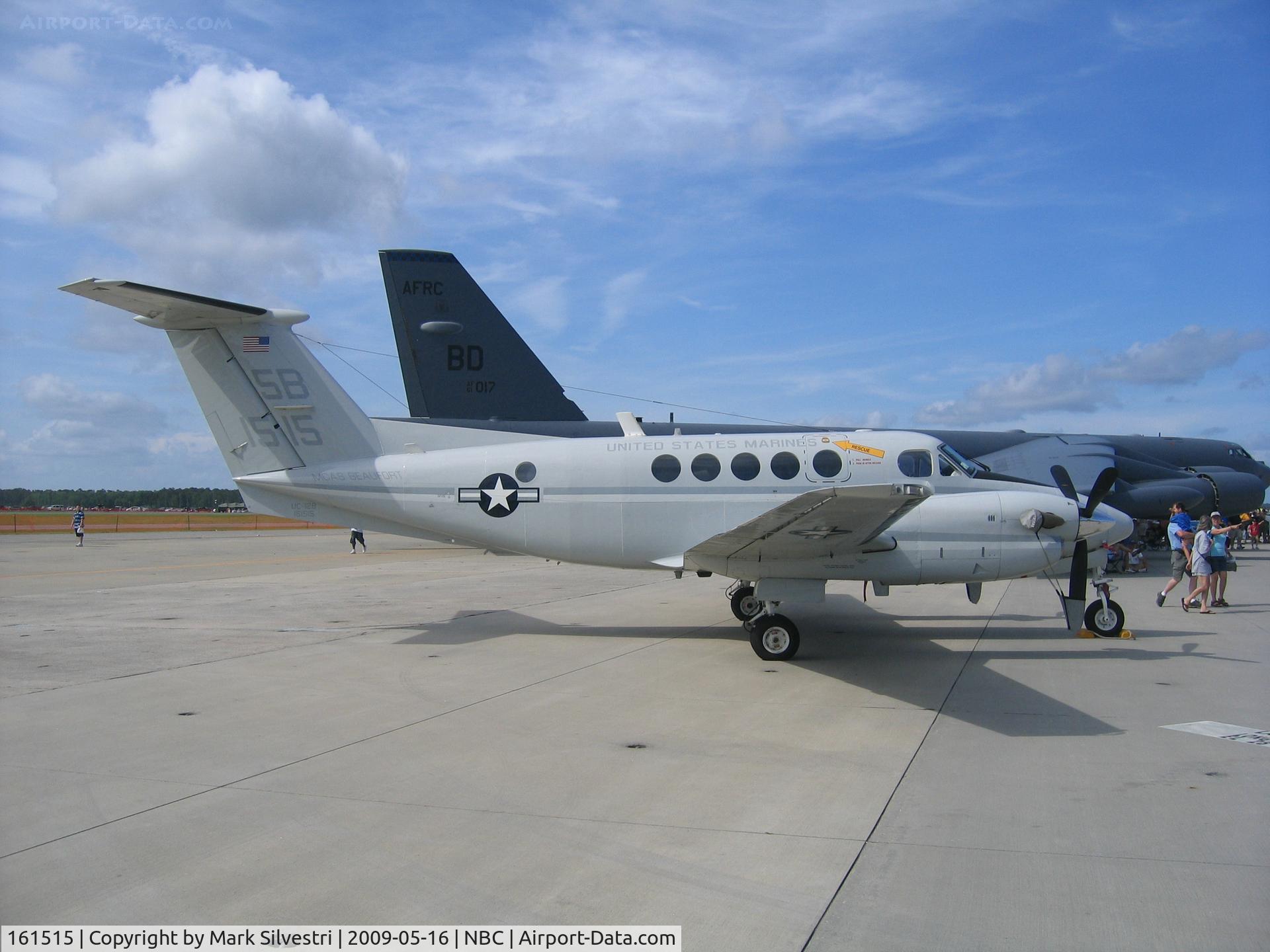 161515, Beech UC-12B Huron C/N BJ-63, Static at Marine Corps Air Station Beaufort