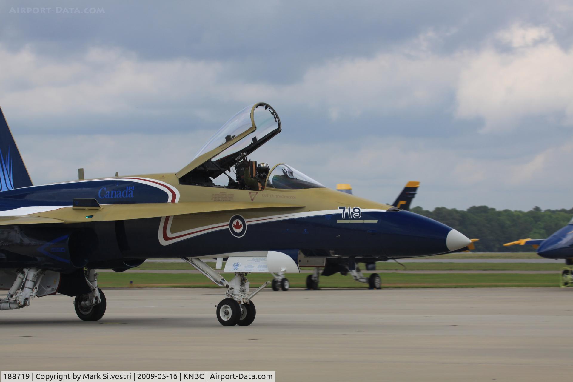 188719, McDonnell Douglas CF-188A Hornet C/N 0178/A139, Marine Corps Air Station Beaufort