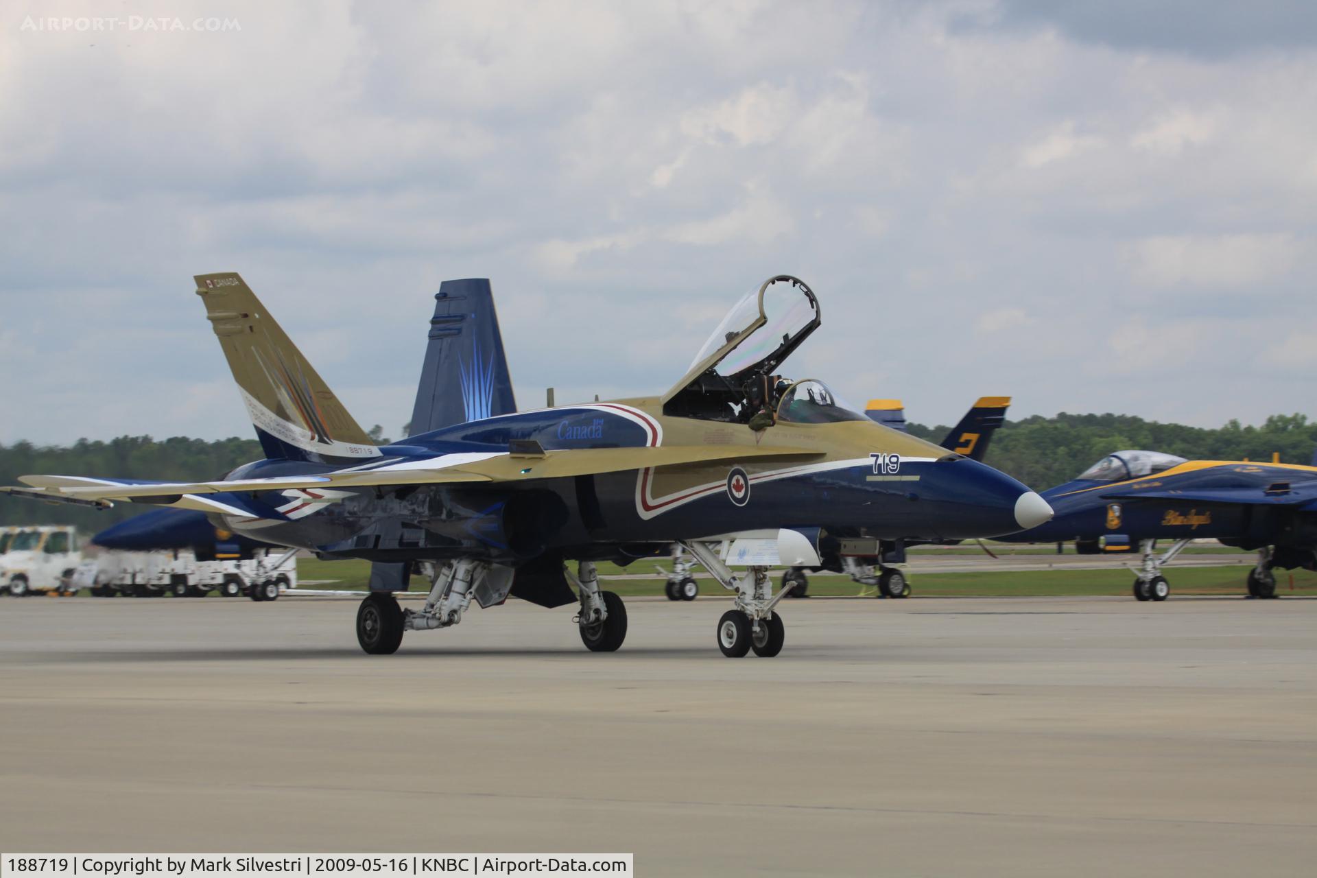 188719, McDonnell Douglas CF-188A Hornet C/N 0178/A139, Marine Corps Air Station Beaufort