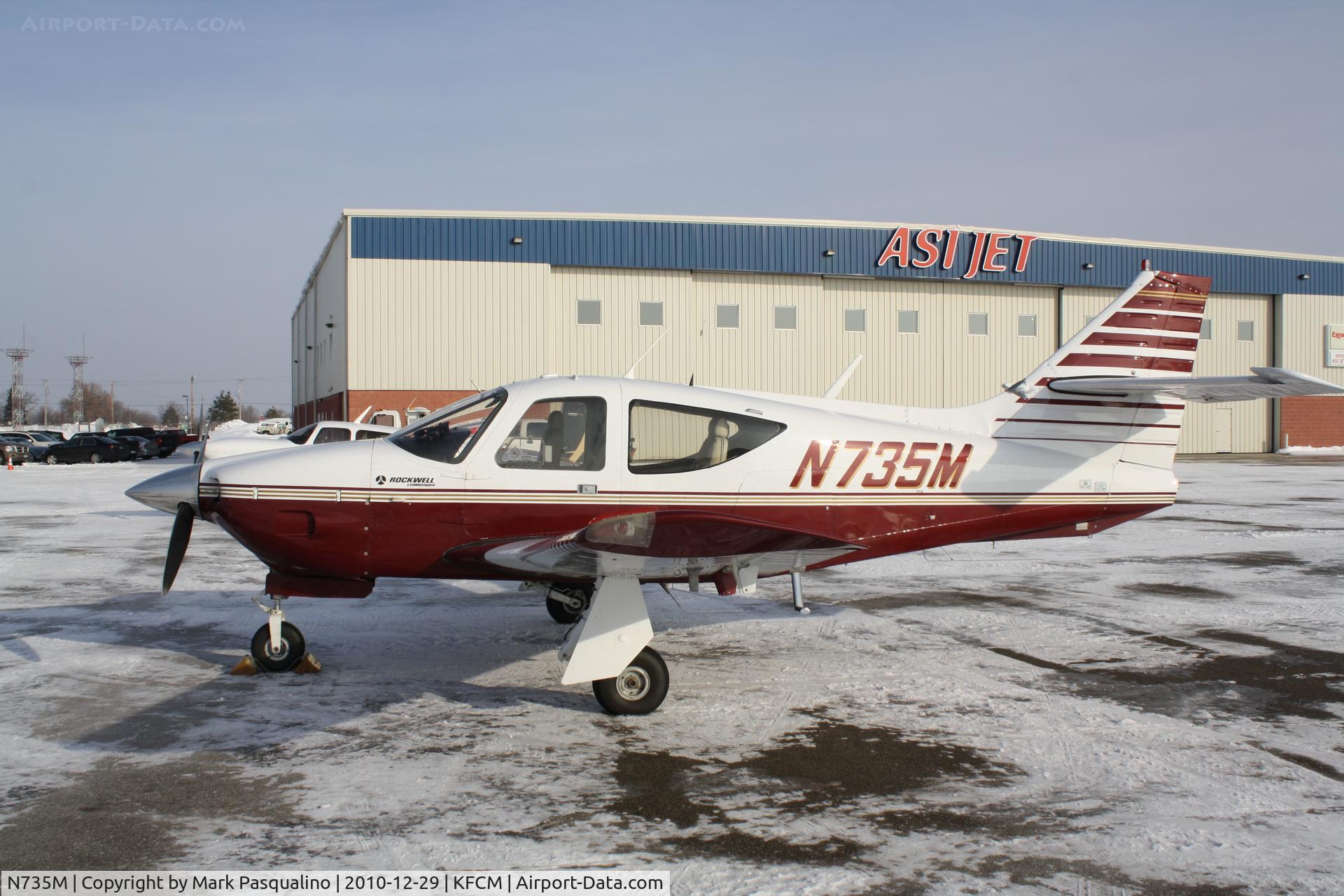 N735M, 1973 Aero Commander 112 C/N 90, Aero Commander 112