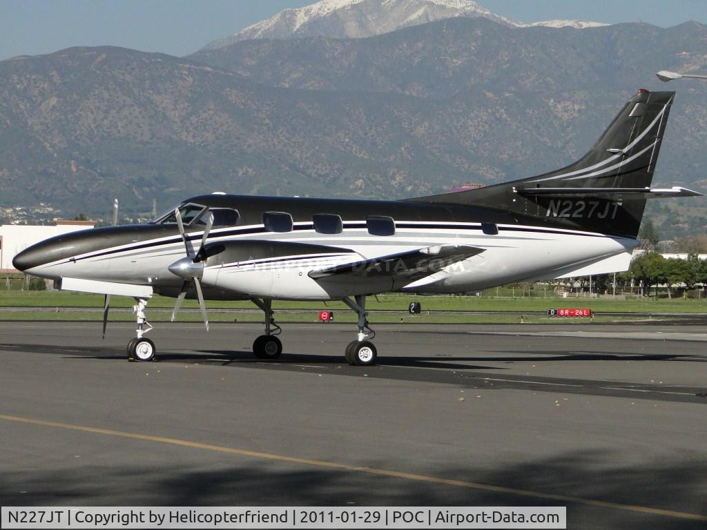 N227JT, 1982 Swearingen SA227-TT Merlin IIIC C/N TT-477A, Parked in transient parking