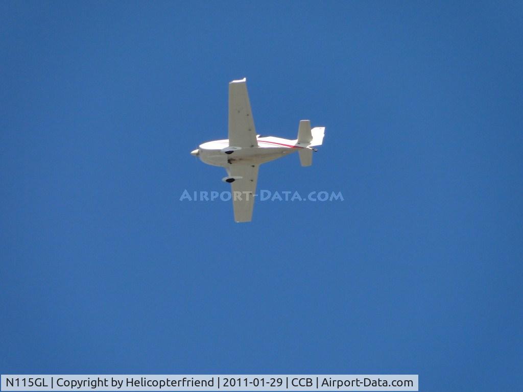 N115GL, 1997 Stoddard-Hamilton Glasair I GL-20 C/N 115, Doing a fly bye