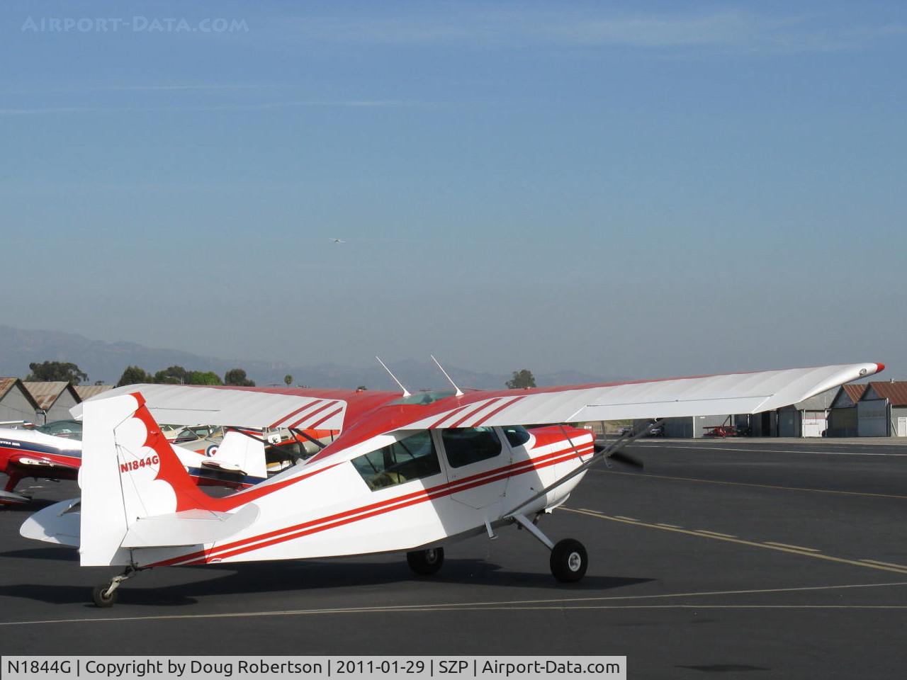 N1844G, 1968 Champion 7KCAB C/N 84, 1968 Champion 7KCAB CITABRIA, Lycoming O-320-B1E 150 Hp, taxi