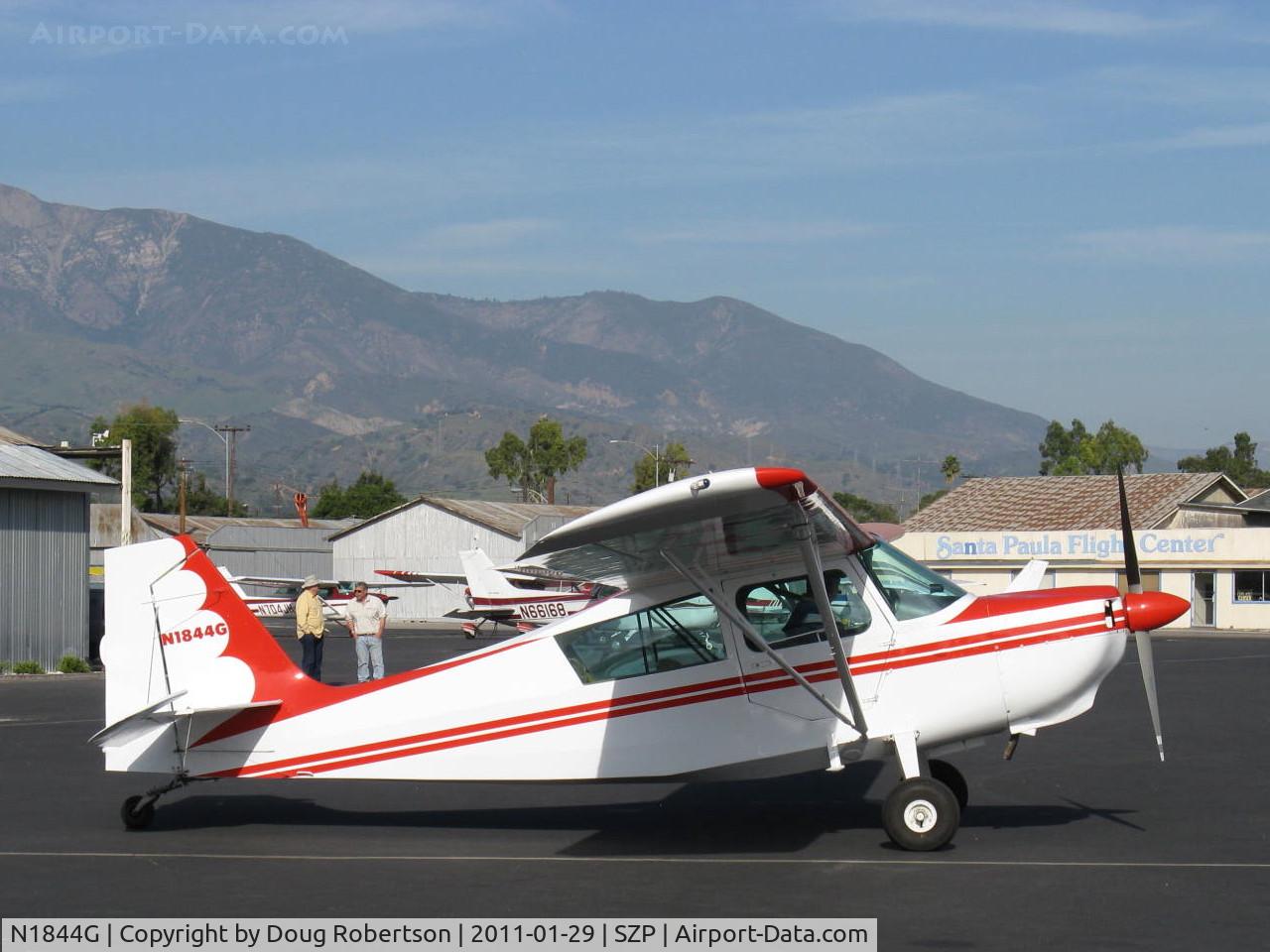 N1844G, 1968 Champion 7KCAB C/N 84, 1968 Champion 7KCAB CITABRIA, Lycoming O-320-B1E 150 Hp, taxi