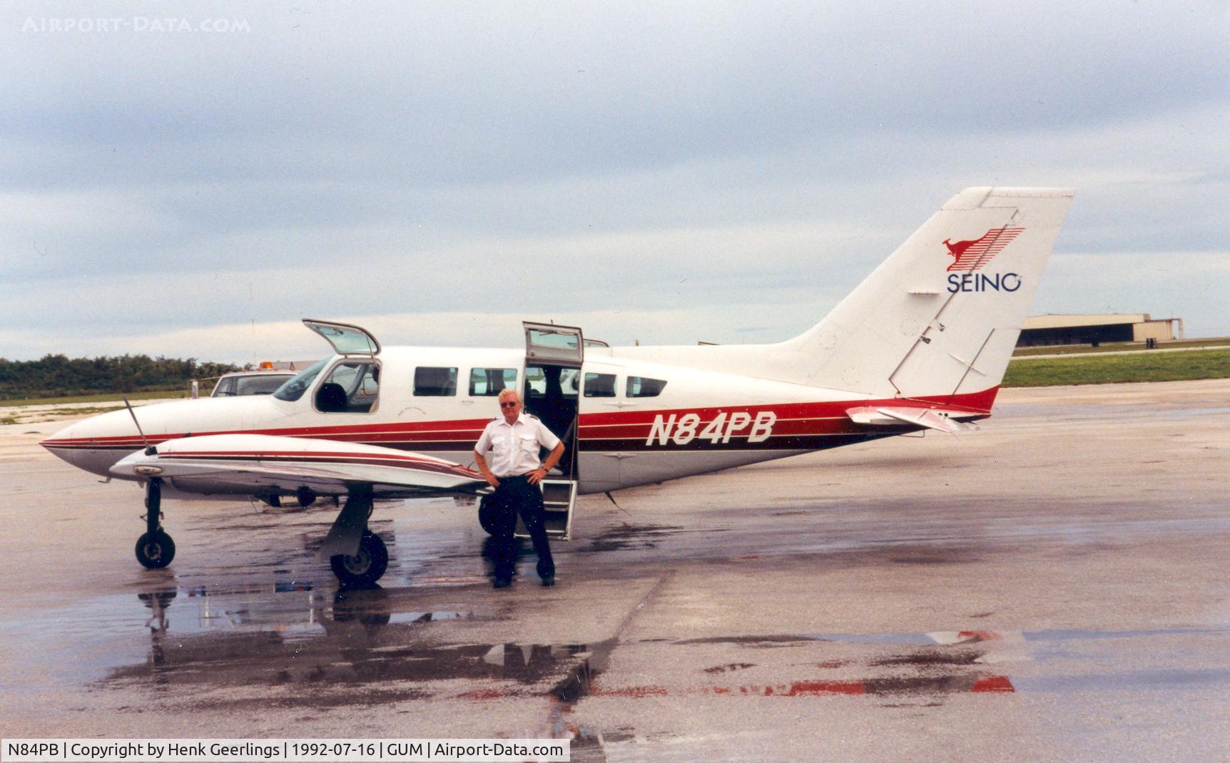 N84PB, Cessna 402C II C/N 402CO603, Pacific Island Aviation , Flt Guam - Rota