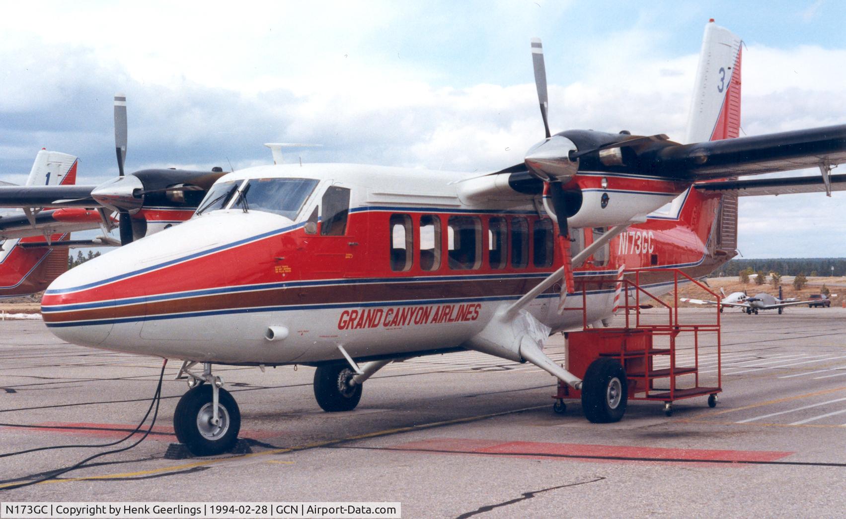 N173GC, 1970 De Havilland Canada DHC-6-300 Twin Otter C/N 295, Grand Canyon Airlines , Vista Liner 300 (Twin Otter)