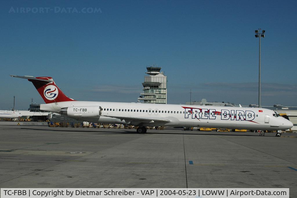 TC-FBB, 1994 McDonnell Douglas MD-83 (DC-9-83) C/N 53185, Freebird MD80
