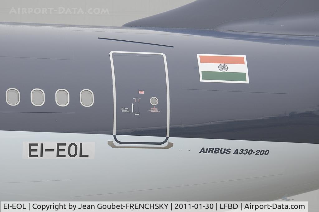 EI-EOL, 2004 Airbus A330-243 C/N 597, new colors: JET AIRWAYS