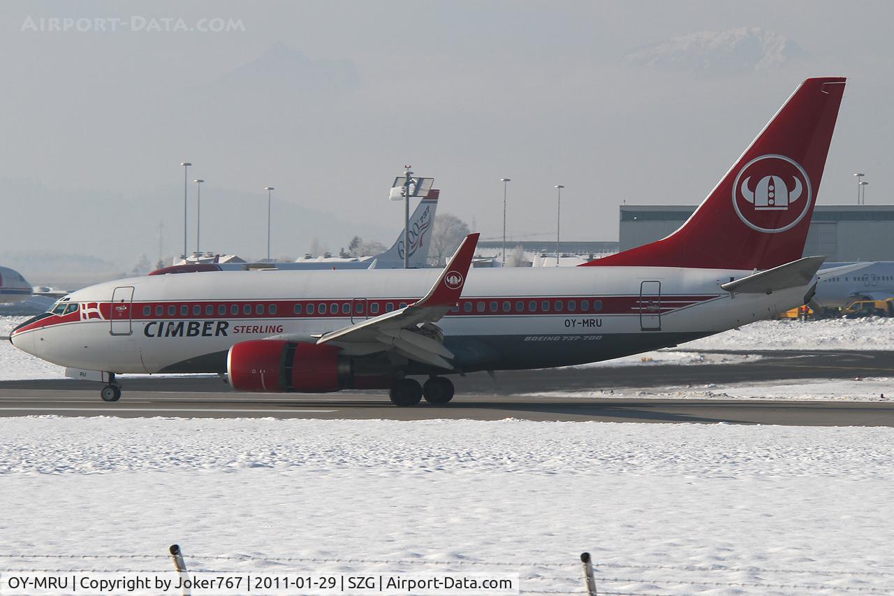 OY-MRU, 1999 Boeing 737-73S C/N 29079, Cimber Sterling