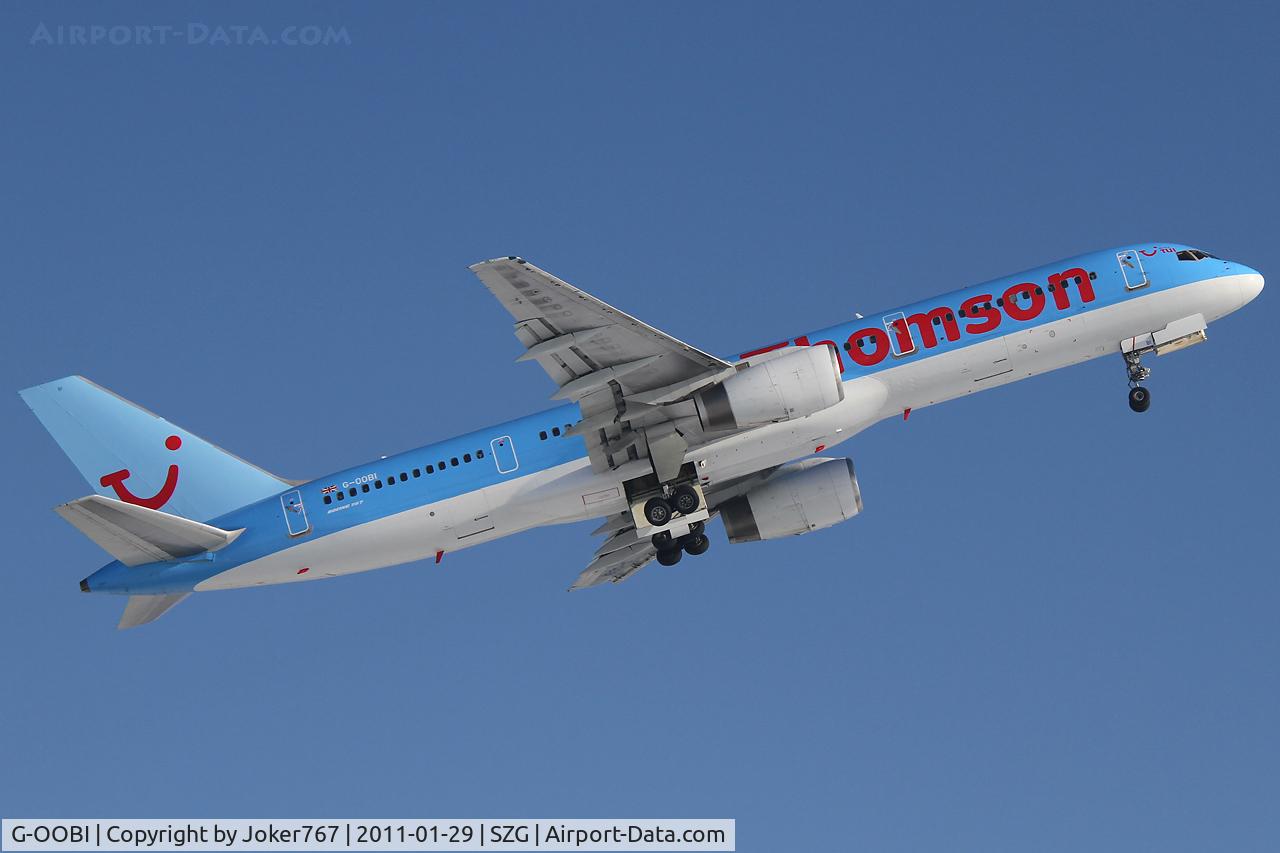 G-OOBI, 1993 Boeing 757-2B7 C/N 27146, Thomson Airways