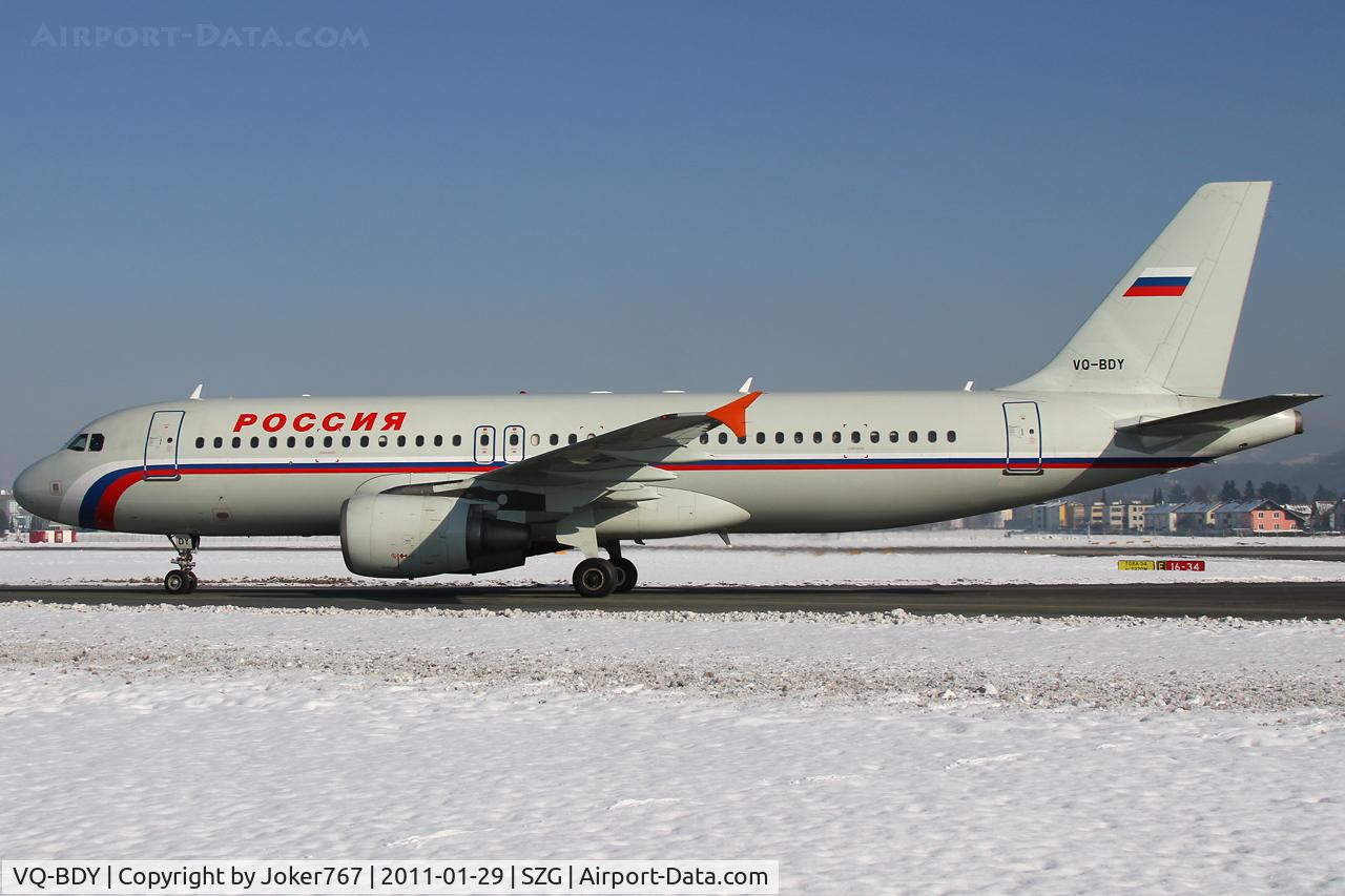 VQ-BDY, 2001 Airbus A320-214 C/N 1657, Rossiya