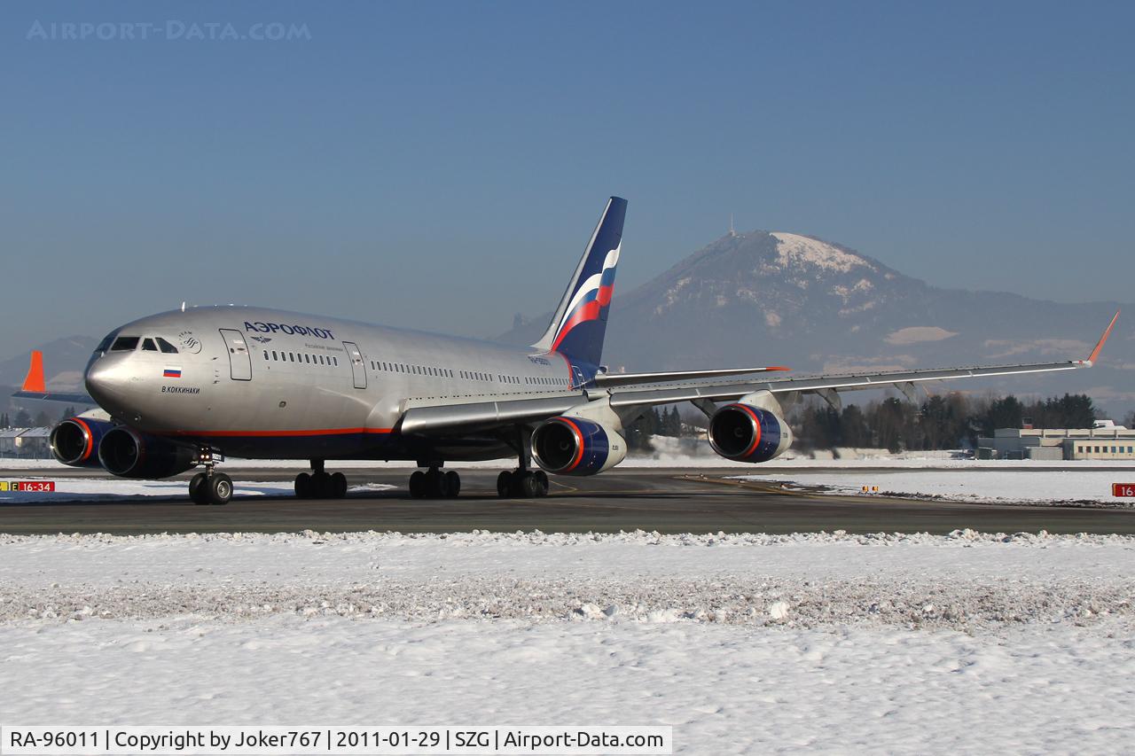 RA-96011, 1994 Ilyushin Il-96-300 C/N 74393201008, Aeroflot
