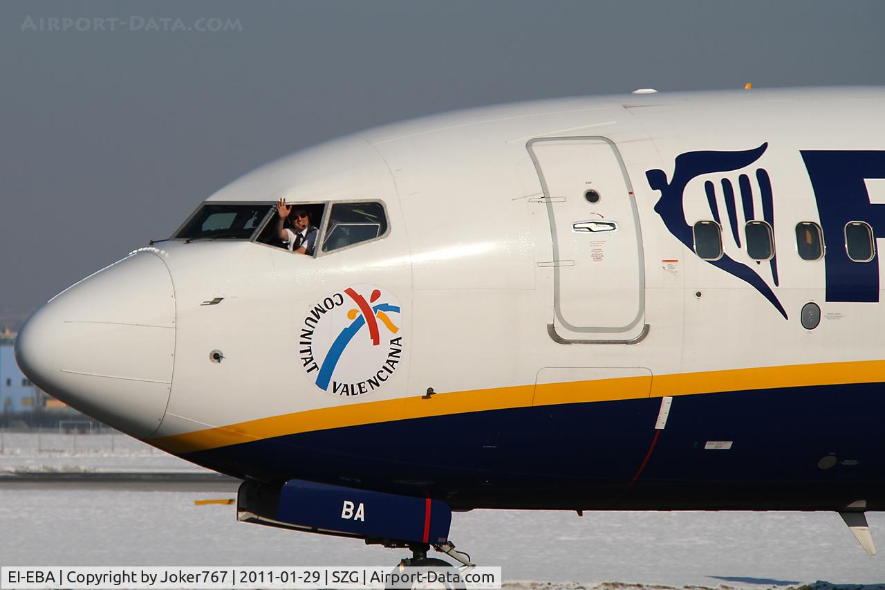 EI-EBA, 2008 Boeing 737-8AS C/N 37516, Ryanair