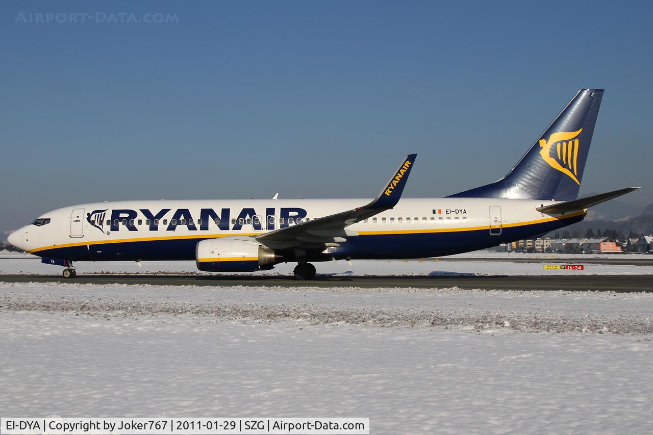 EI-DYA, 2008 Boeing 737-8AS C/N 33631, Ryanair
