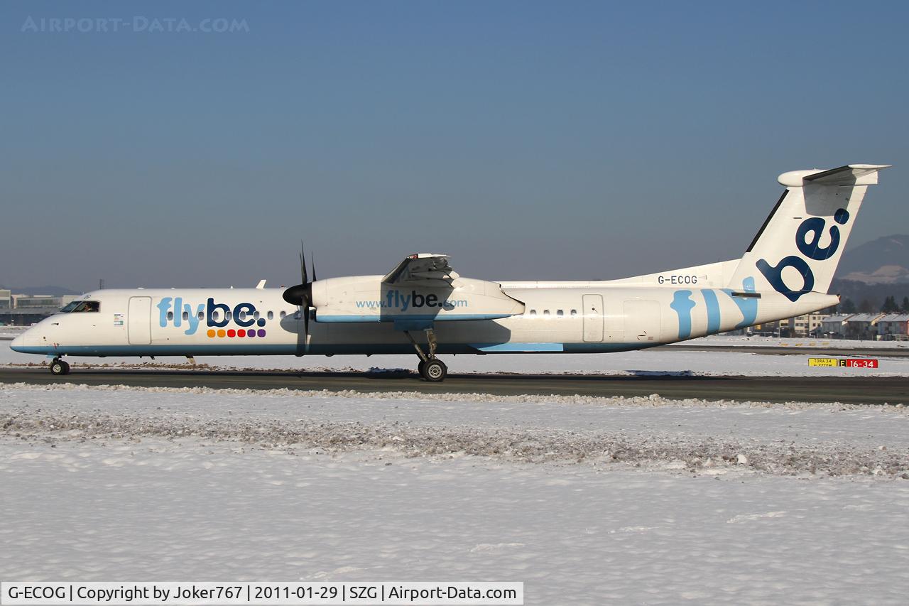 G-ECOG, 2008 De Havilland Canada DHC-8-402Q Dash 8 C/N 4220, FlyBe