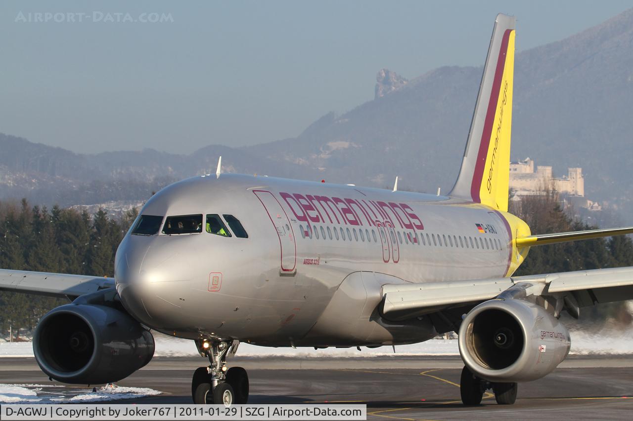 D-AGWJ, 2008 Airbus A319-132 C/N 3375, Germanwings