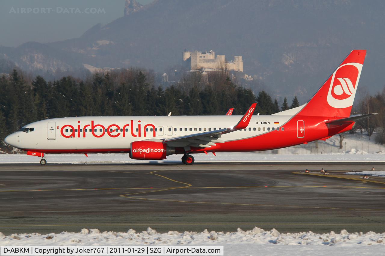 D-ABKM, 2010 Boeing 737-86J C/N 37755, Air Berlin