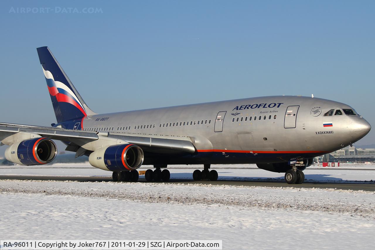 RA-96011, 1994 Ilyushin Il-96-300 C/N 74393201008, Aeroflot