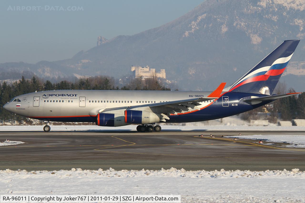 RA-96011, 1994 Ilyushin Il-96-300 C/N 74393201008, Aeroflot