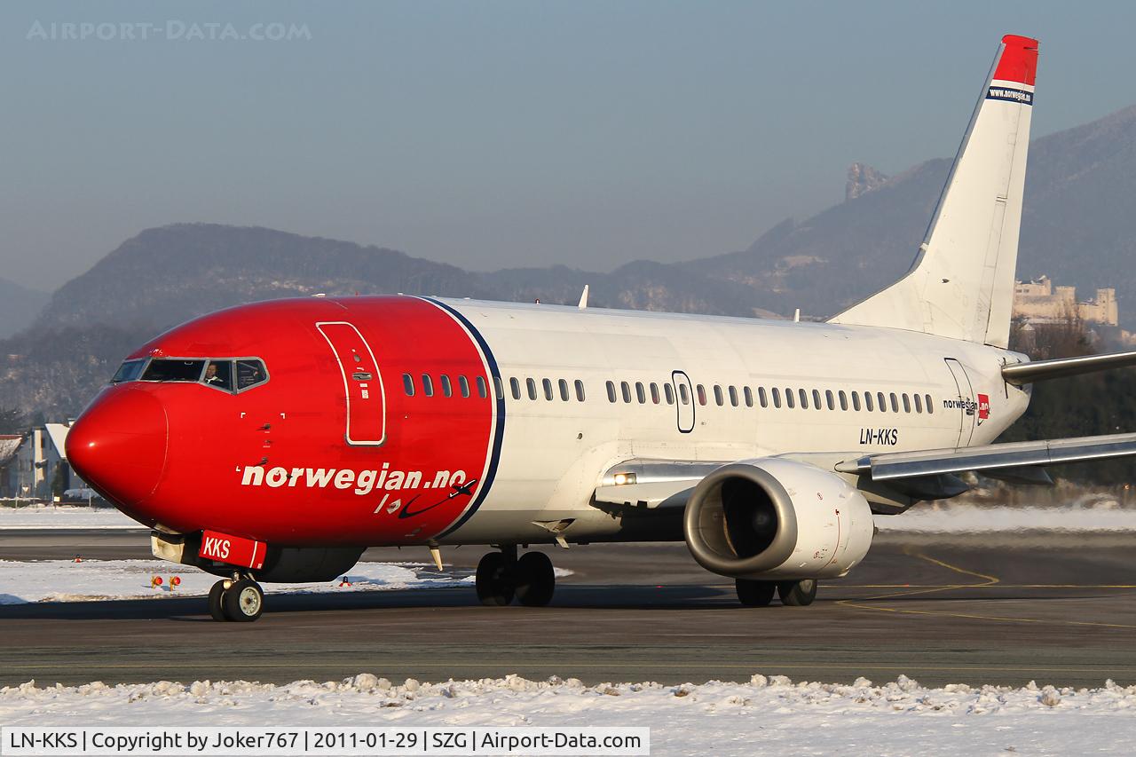 LN-KKS, 1989 Boeing 737-33A C/N 24094, Norwegian Air Shuttle