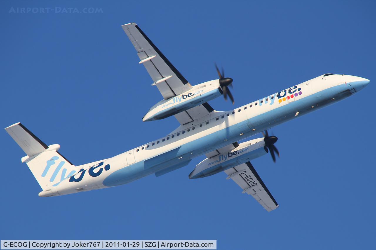 G-ECOG, 2008 De Havilland Canada DHC-8-402Q Dash 8 C/N 4220, FlyBe