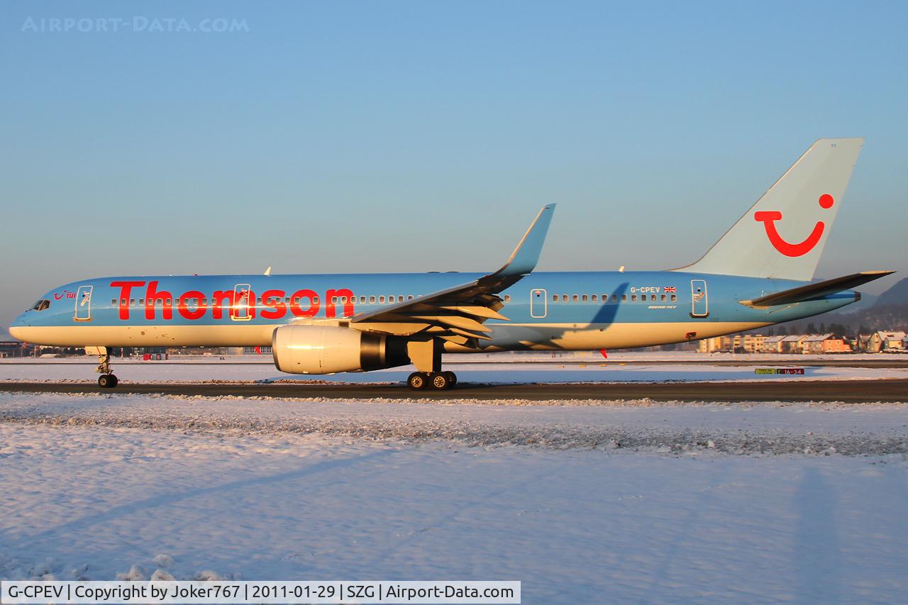 G-CPEV, 1999 Boeing 757-236 C/N 29943, Thomson Airways