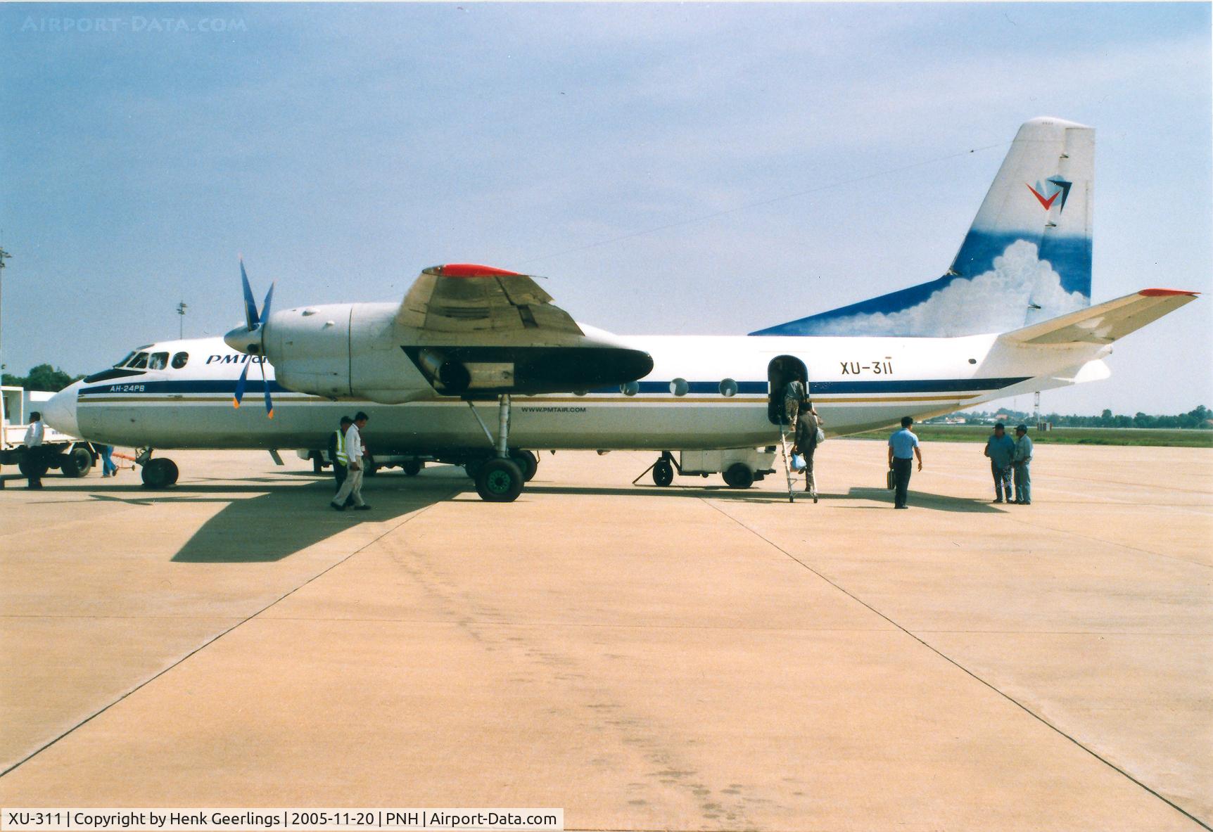 XU-311, Antonov An-24RV C/N 07803, PMT air