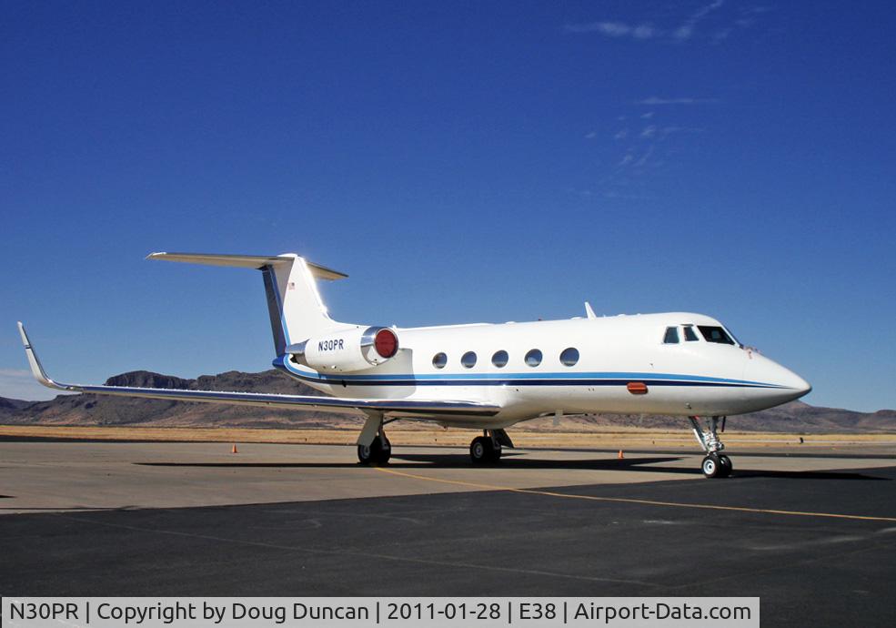 N30PR, 1968 Grumman G-1159 Gulfstream II C/N 35, While talking with the pilot, I found that N30PR is a Gulfstream II/SP.