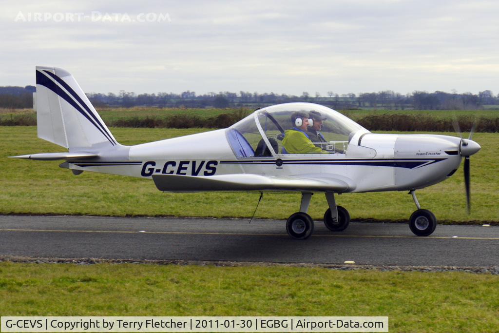 G-CEVS, 2007 Cosmik EV-97 TeamEurostar UK C/N 3102, 2007 Cosmik Aviation Ltd EV-97 TEAMEUROSTAR UK, c/n: 3102 at Leicester