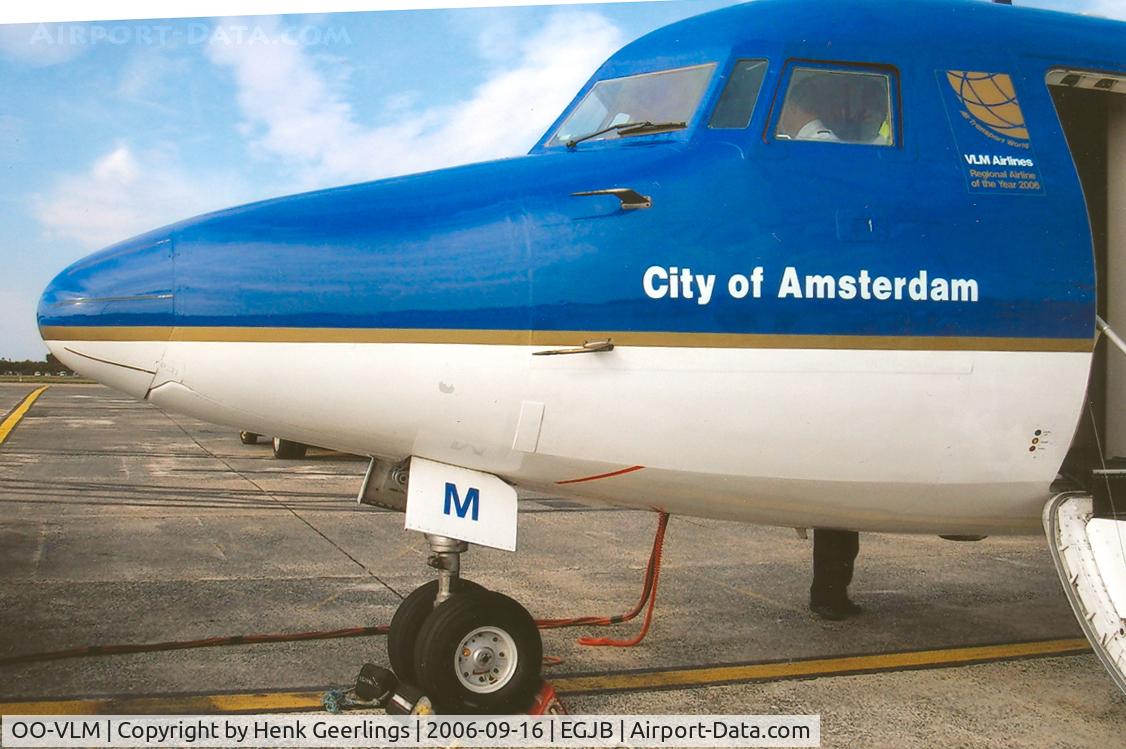 OO-VLM, 1988 Fokker 50 C/N 20135, VLM  , Flt boarding. Bound for RTM