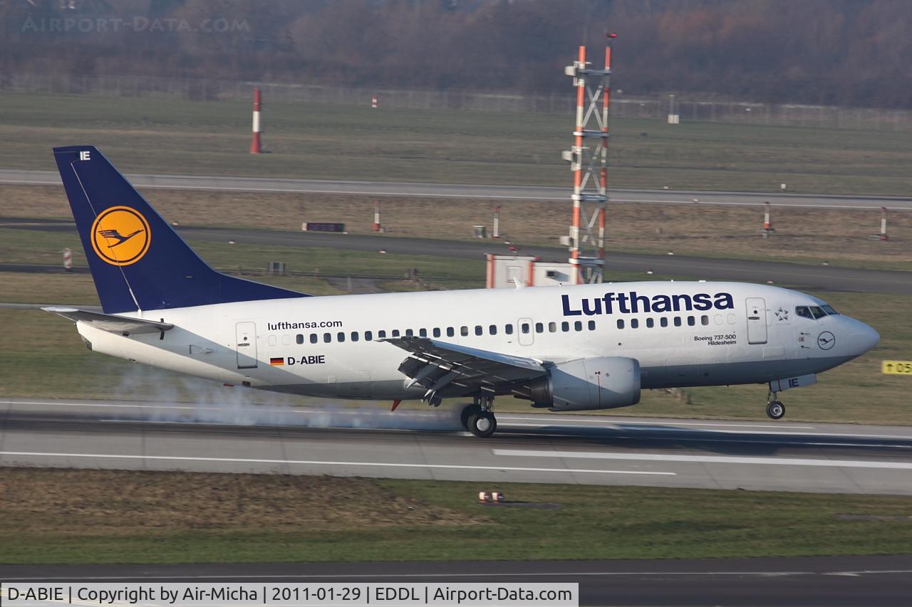 D-ABIE, 1990 Boeing 737-530 C/N 24819, Lufthansa, Name: Hildesheim