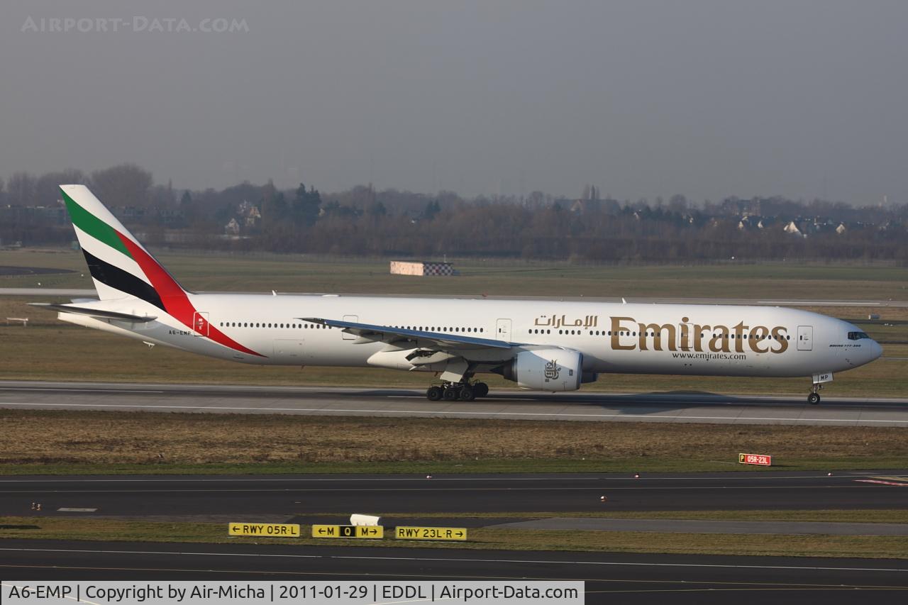 A6-EMP, 2001 Boeing 777-31H C/N 29395, Emirates