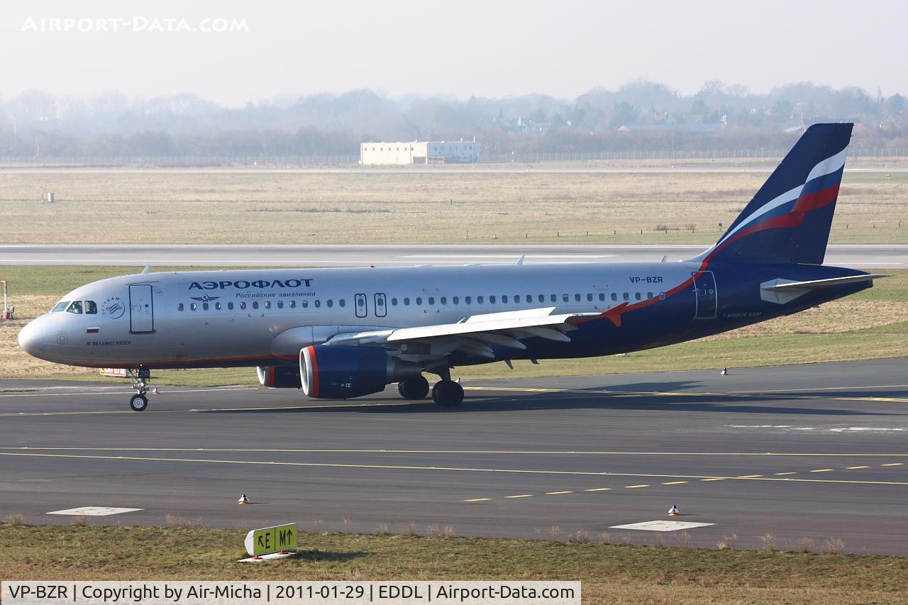 VP-BZR, 2008 Airbus A320-214 C/N 3640, Aeroflot, Name: F. Bellingshausen