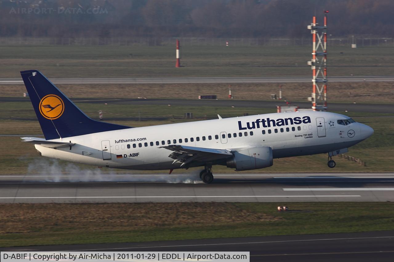 D-ABIF, 1991 Boeing 737-530 C/N 24820, Lufthansa, Boeing 737-530, CN: 24820/1985, Name: Landau
