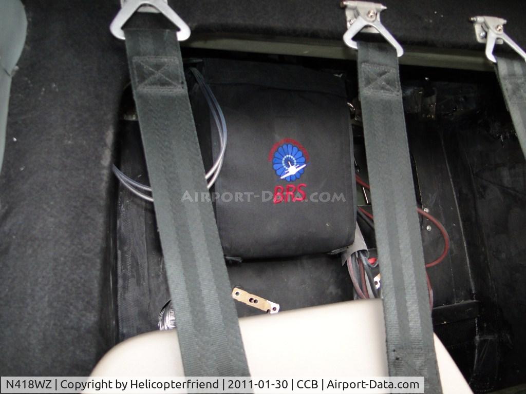 N418WZ, Yuneec E430 C/N YN-E430-0004, Ballistic Recovery Systems,  formed in 1980 by Boris Popov is a parachute system which would lower a whole light airplane to the ground relatively safely for the people