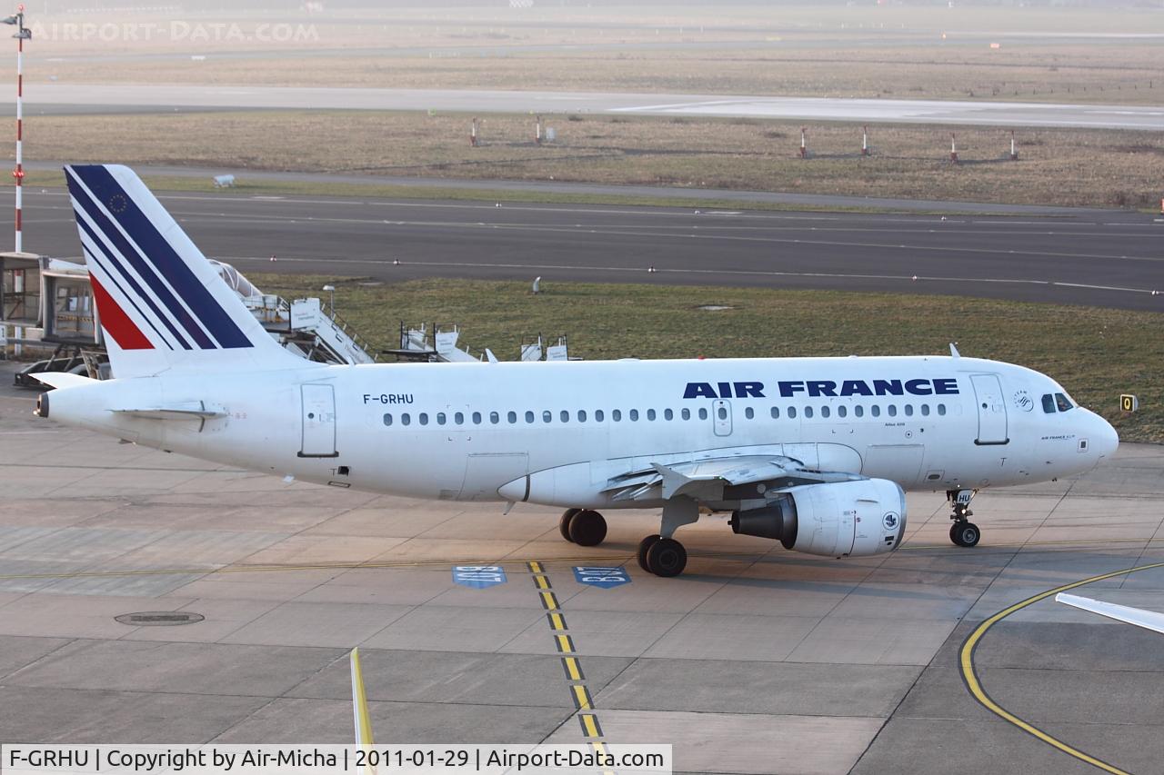 F-GRHU, 2001 Airbus A319-111 C/N 1471, Air France